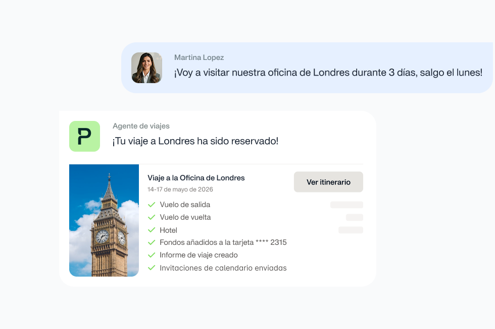 Image showing the Payhawk Travel AI Agent giving accommodation options